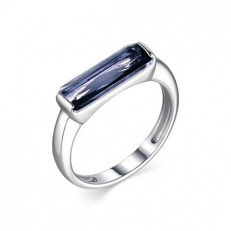 Кольцо из серебра с камнями Кристалл Topaz London