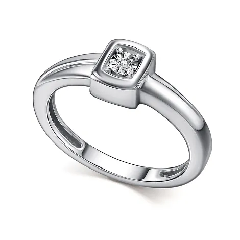 Inel din argint cu Diamant