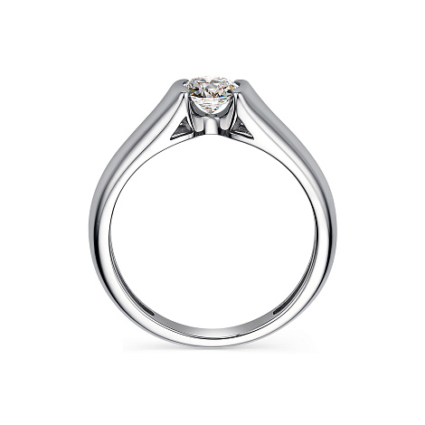 Inel din argint  cu pietre Cubic Zirconia Incolor
