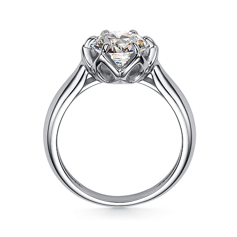 Inel din argint  cu pietre Cubic Zirconia Incolor