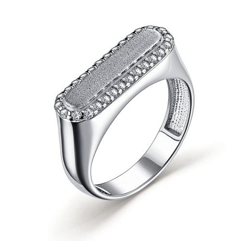 Inel din argint  cu pietre Cubic Zirconia Incolor