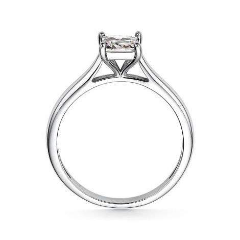 Inel din argint  cu pietre Cubic Zirconia Incolor