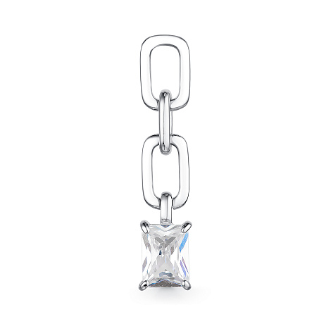 Cercei Suspendați din argint  cu pietre Cubic Zirconia Incolor