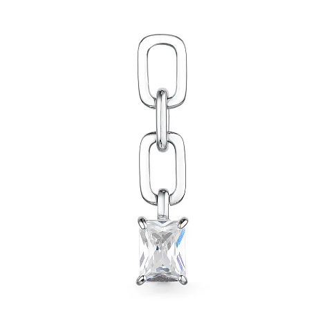 Cercei Suspendați din argint cu Cubic Zirconia Incolor