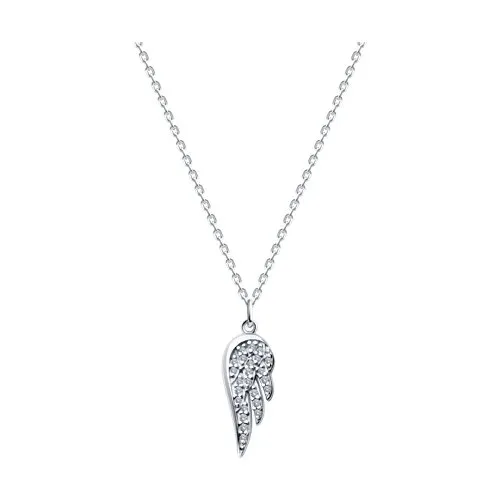 Colier din argint cu Cubic Zirconia Incolor