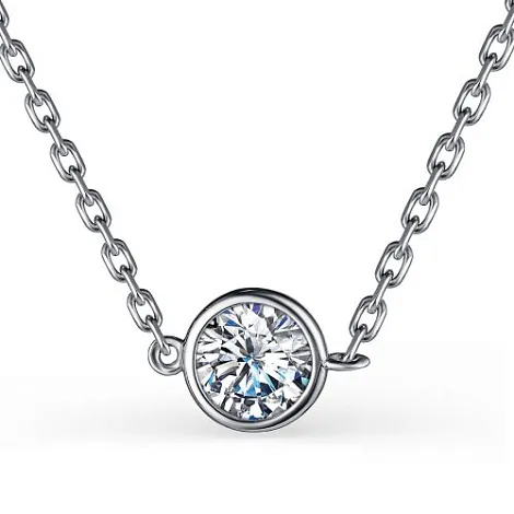 Colier din argint cu Cubic Zirconia Incolor