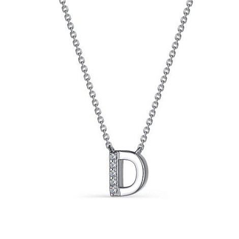 Colier din argint  cu pietre Cubic Zirconia Incolor
