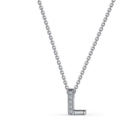Colier din argint  cu pietre Cubic Zirconia Incolor