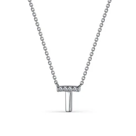 Colier din argint cu Cubic Zirconia Incolor