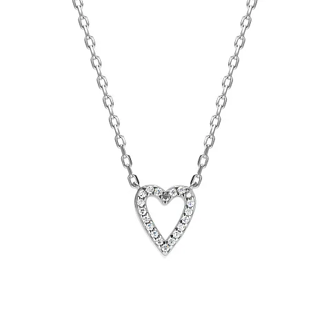 Colier din argint cu Cubic Zirconia Incolor