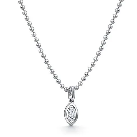 Colier din argint cu Cubic Zirconia Incolor
