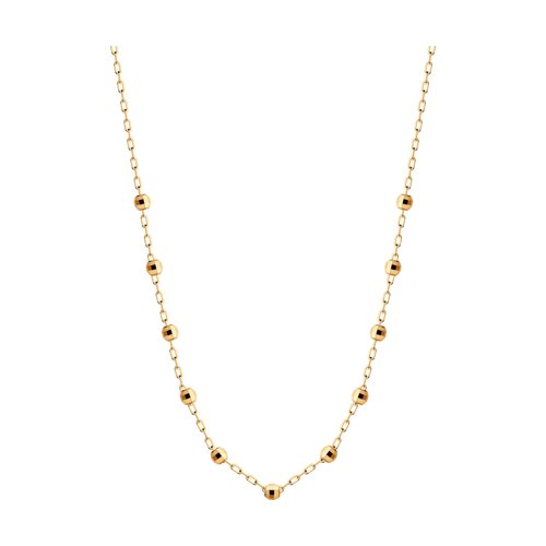 Колье из красного золота без камней