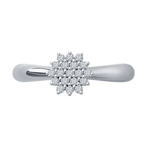 Inel din aur alb cu Diamant