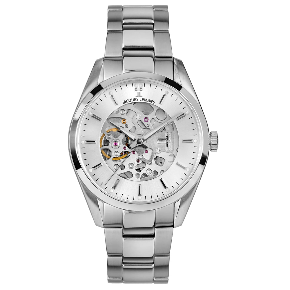 Ceas JACQUES LEMANS cu pietre Rubin