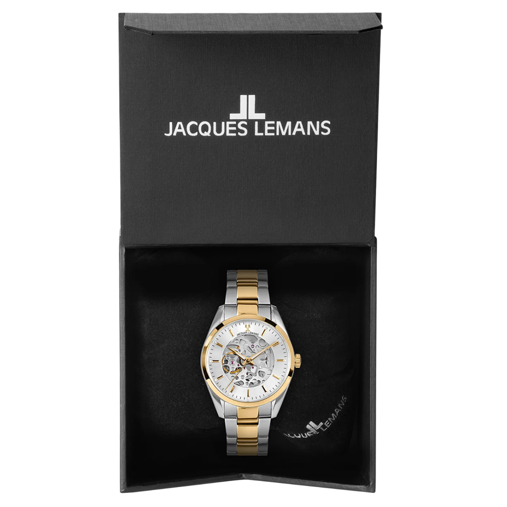 Ceas JACQUES LEMANS cu pietre Rubin