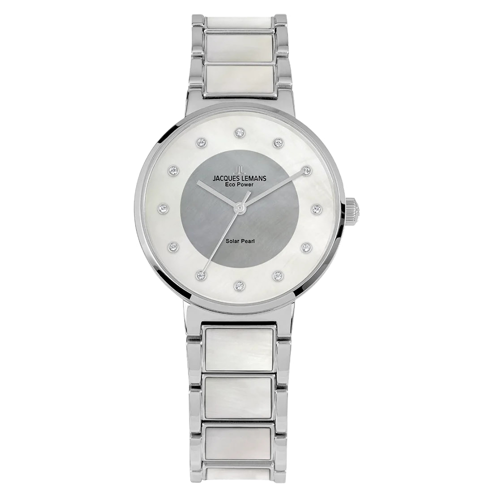 Ceas JACQUES LEMANS cu pietre Swarovski