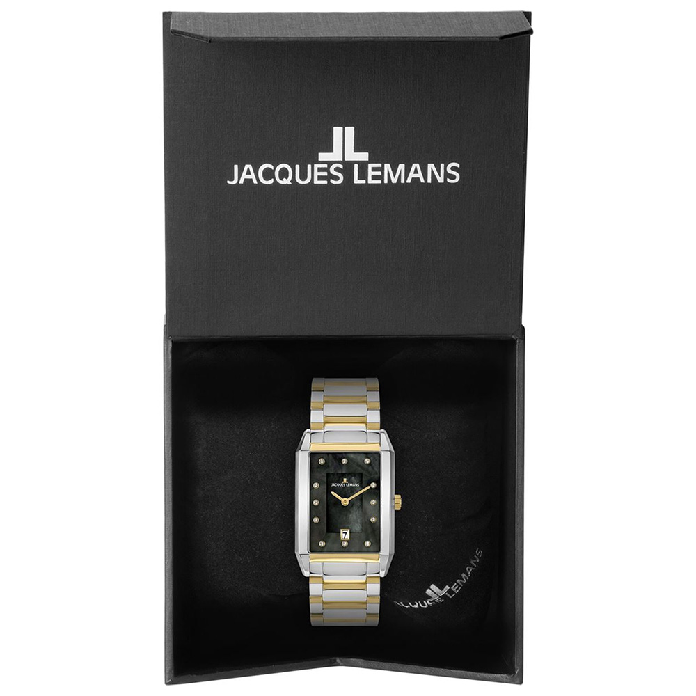 Часы JACQUES LEMANS с камнями Swarovski