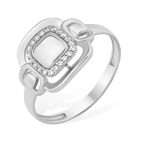 Inel din argint cu Cubic Zirconia Incolor