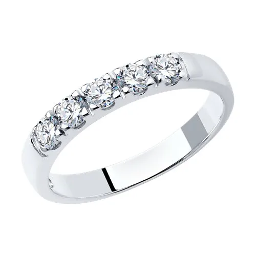 Inel din argint cu Cubic Zirconia Incolor
