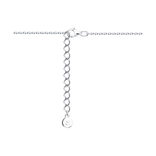 Colier din argint  cu pietre Cubic Zirconia Incolor