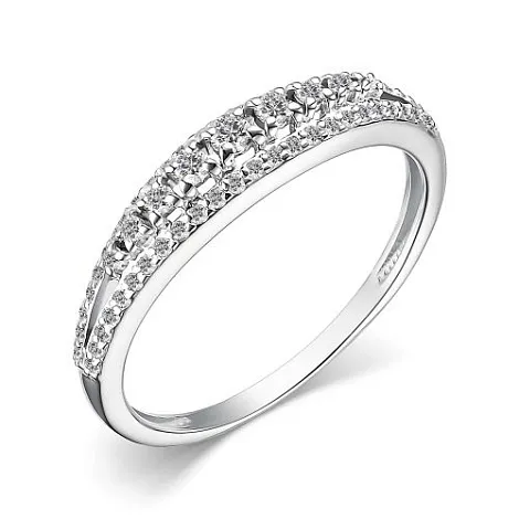 Inel din aur alb cu Diamant