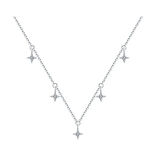 Colier din argint cu Cubic Zirconia Incolor