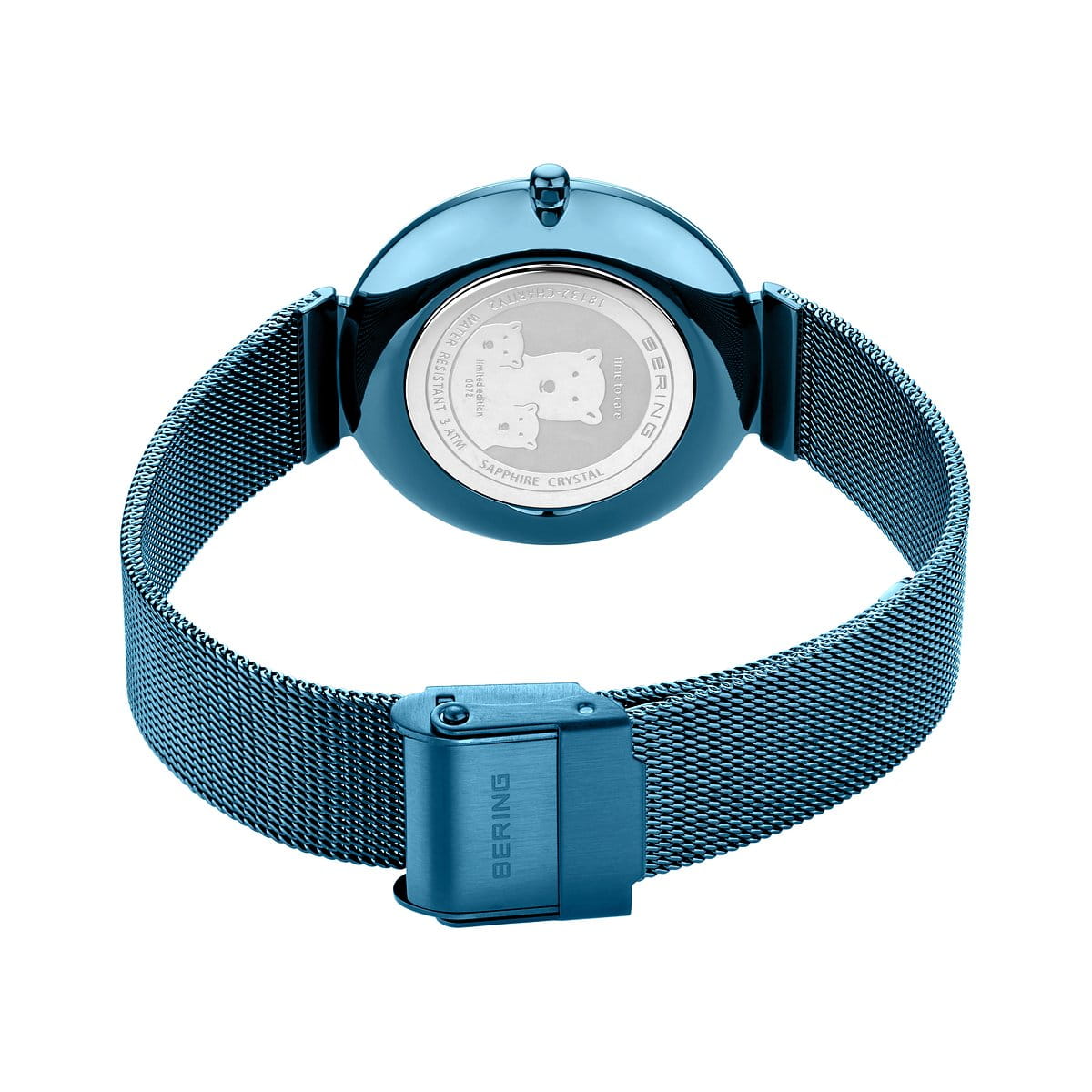 Ceas BERING  cu pietre Swarovski Zirconia Galben