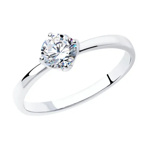 Inel din argint cu Cubic Zirconia Incolor