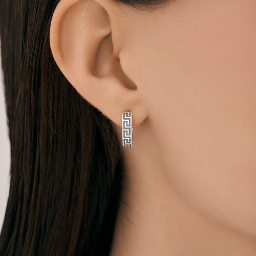 Cercel din argint  fără pietre