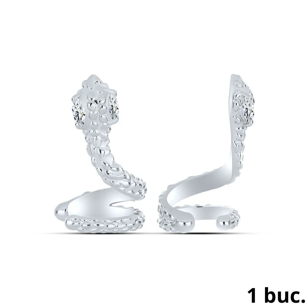 Cercel din argint cu Cubic Zirconia Incolor