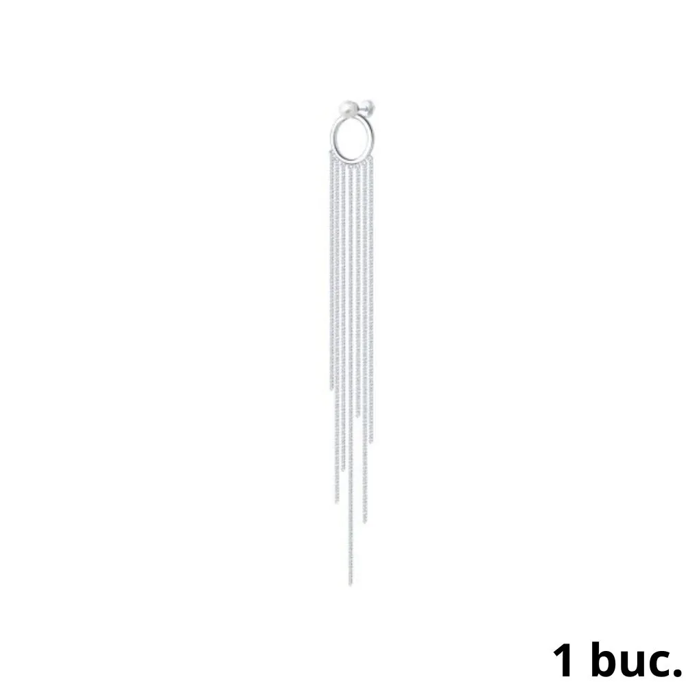 Cercel din argint cu Perla Swarovski