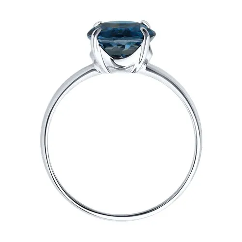 Inel din argint cu Topaz London