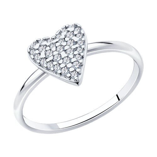 Inel din argint cu Cubic Zirconia Incolor