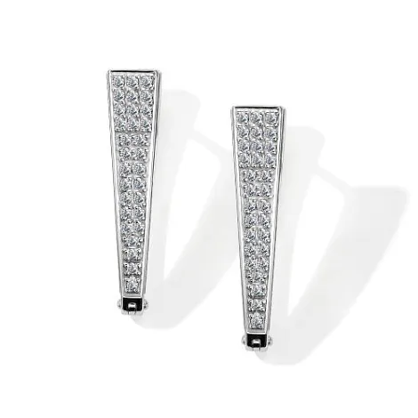 Cercei din aur alb cu Diamant, Diamant negru