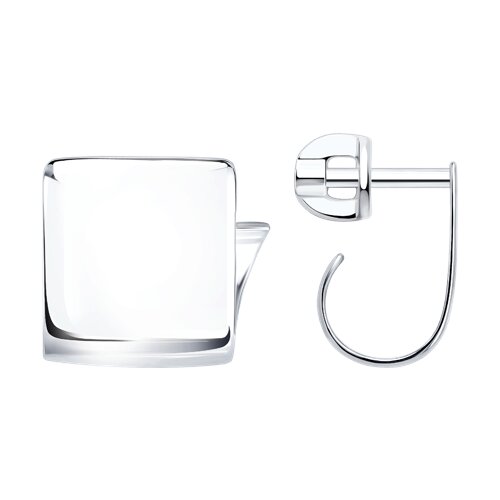 Cercei Pusete din argint  fără pietre