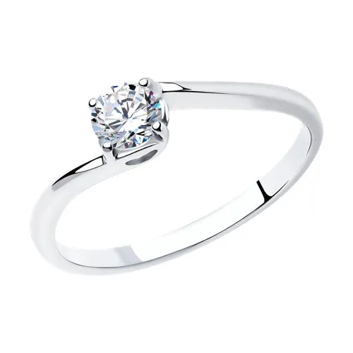 Inel din argint cu Cubic Zirconia Incolor