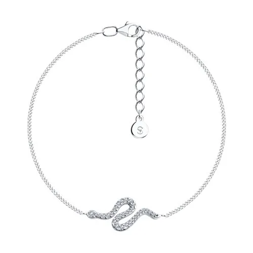Brățară din argint cu Cubic Zirconia Incolor