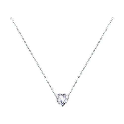 Colier din argint cu Cubic Zirconia Incolor