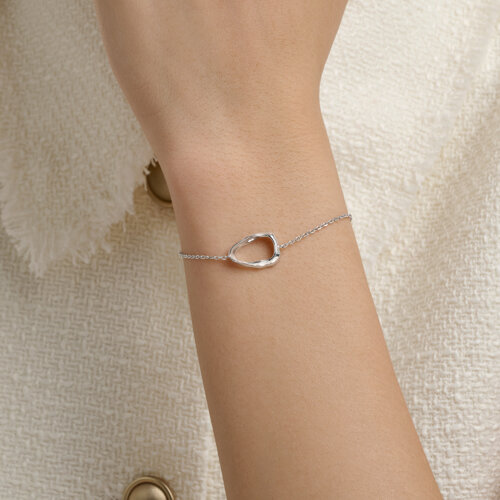 Brățară din argint  fără pietre