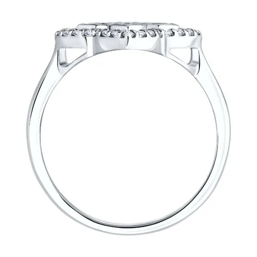 Inel din argint cu Cubic Zirconia Incolor