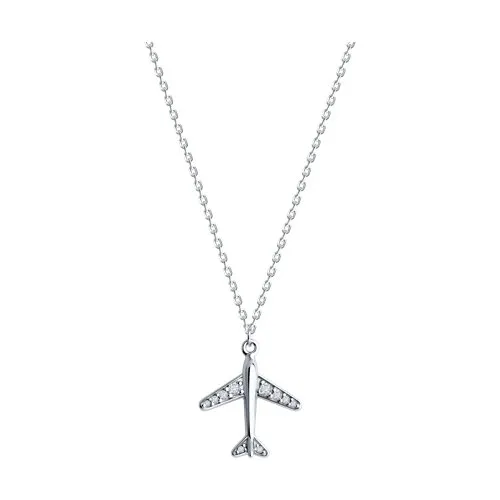 Colier din argint cu Cubic Zirconia Incolor