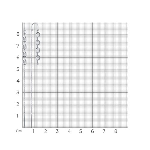Cercei Lanț din argint  fără pietre