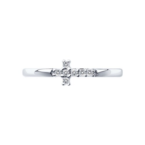 Inel din argint  cu pietre Cubic Zirconia Incolor