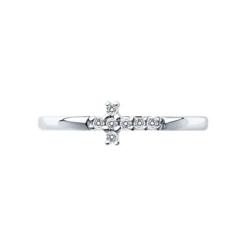 Inel din argint cu Cubic Zirconia Incolor