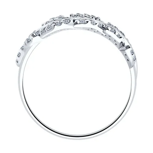 Inel din argint cu Cubic Zirconia Incolor