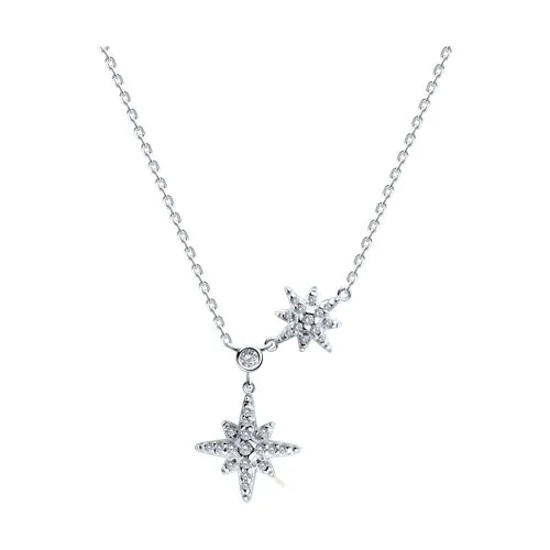 Colier din argint cu Cubic Zirconia Incolor
