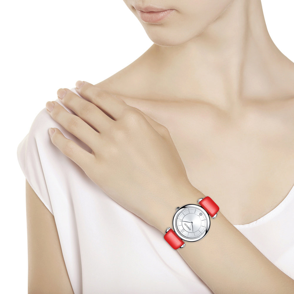 Ceas din argint din argint  cu pietre Cubic zirconia