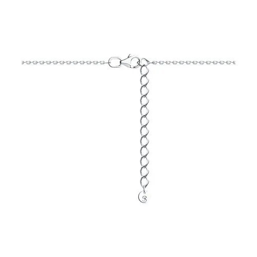 Colier din argint cu Cubic Zirconia Incolor