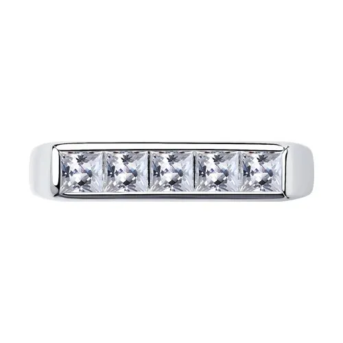 Inel din argint cu Cubic Zirconia Incolor