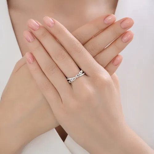 Inel din argint cu Cubic Zirconia Incolor